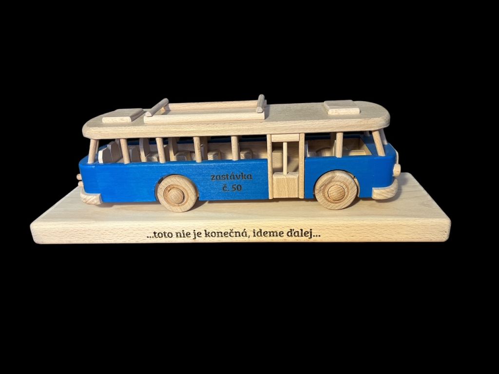 Bus RTO Modell Geschenk zum 50.
