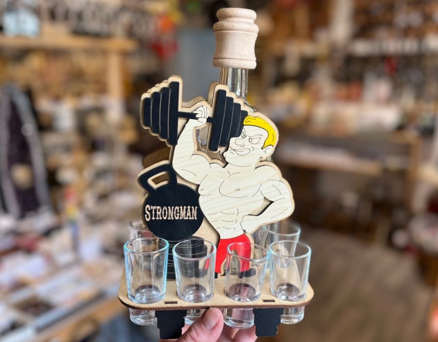 Geschenk für Bodybuilder Flasche