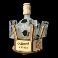 Geschenk für Papa, Vater, Fußballspieler Flasche