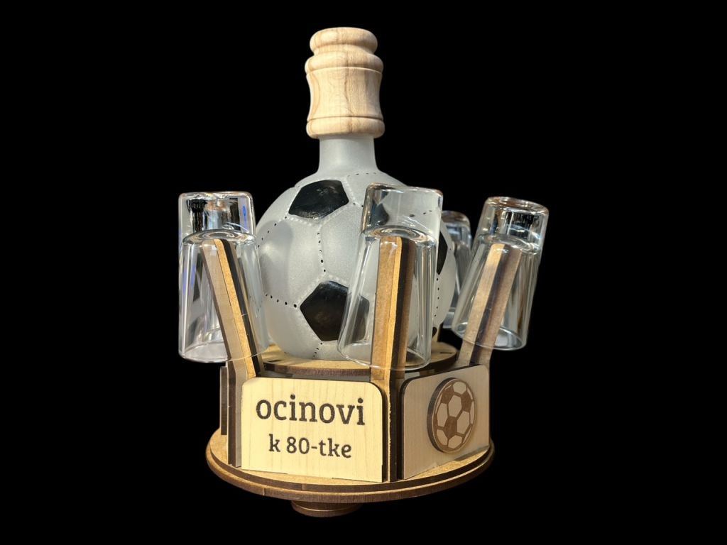 Geschenk für Papa, Vater, Fußballspieler Flasche