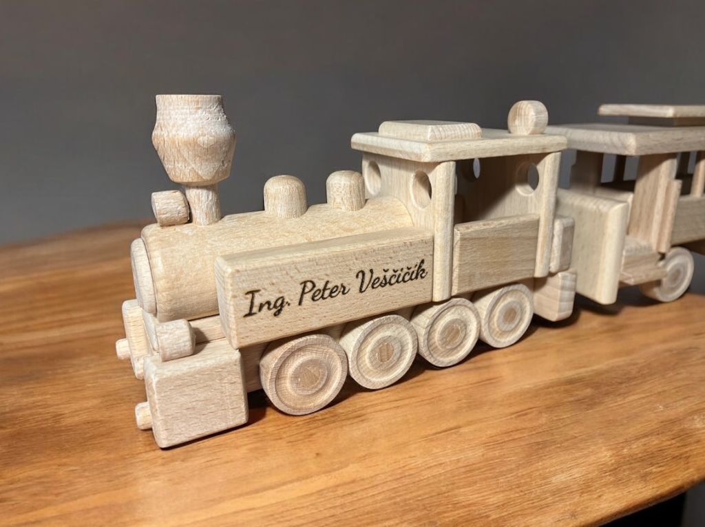 Holzspielzeug Lokomotive Zug Geschenk
