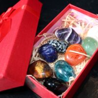 Geschenkbox Set Sammlung Kristalle mit Mineralien