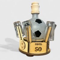 Geburtstagsgeschenk für Männer Fußball Flasche