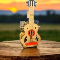 Geschenke für Musiker Musikanten Gitarren Flasche