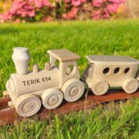 Holzspielzeug Eisenbahn