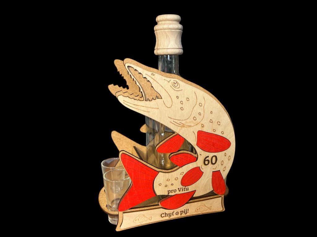 Geschenke für Angler Flasche Flasche