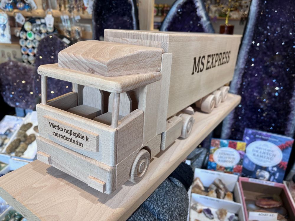 Geburtstagsgeschenk Lastwagen Truck