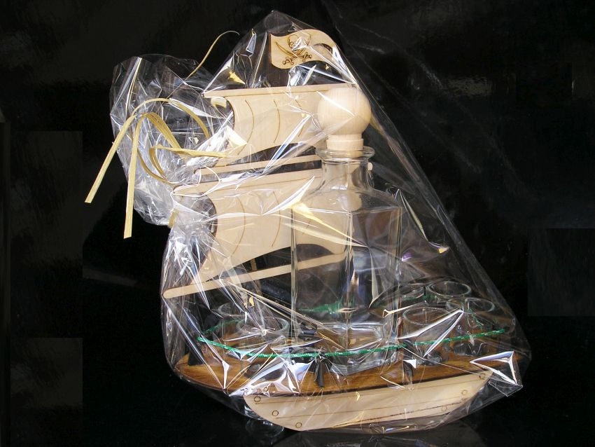 Segelschiff Flasche für Seeleute Kapitäne Bootsbesitzer