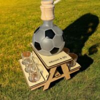 FUSSBALL Flasche Geschenk 60
