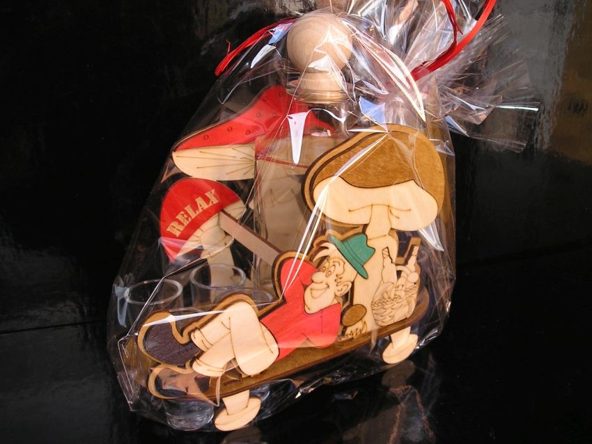 Flasche für Pilzsammler Geschenke zum Ruhestand