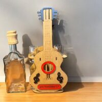 Geschenk für Gitarristen Flasche