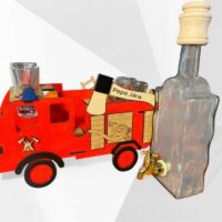 Feuerwehrgeschenke mit Flasche