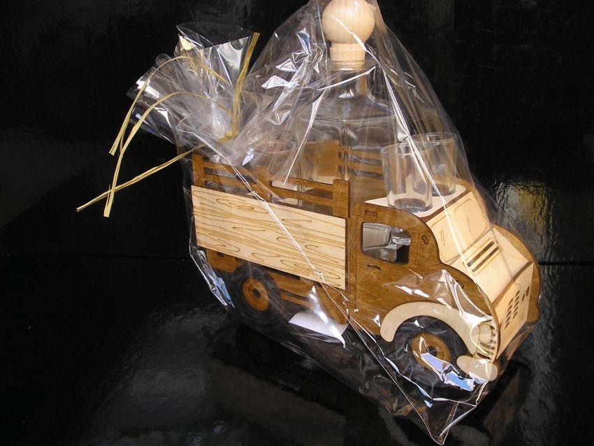 Lastwagen Geschenke für Fahrer Flasche