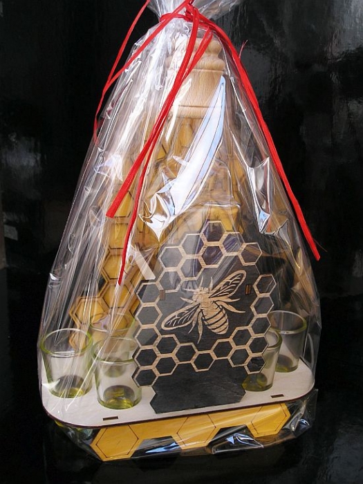 Imker-Geschenke und Dekoration Flasche Ruhestand