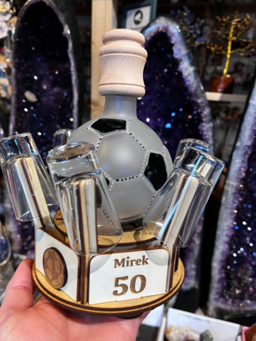 Fußballgeschenke zum 50. Geburtstag – Flasche