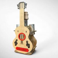 Geschenk für Musiker Gitarristen Flasche