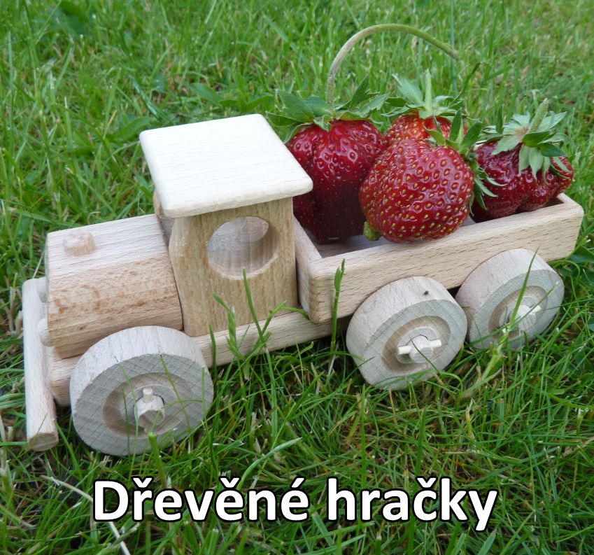 Niedlicher Kinder-LKW aus Holz Geschenke und Spielzeug