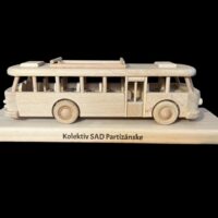 Tschechoslowakischer Bus RTO als Geschenk Spielzeug Modell