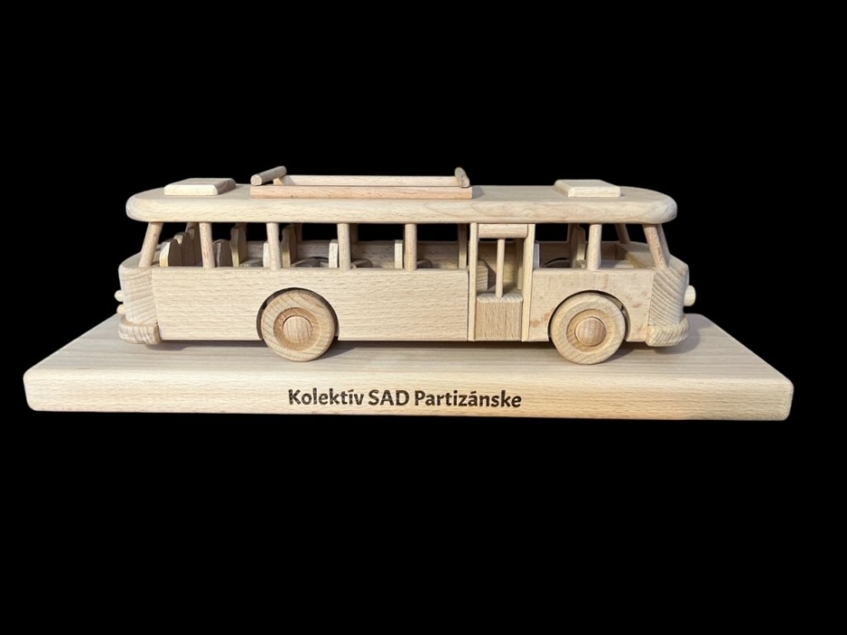 Tschechoslowakischer Bus RTO als Geschenk Spielzeug Modell