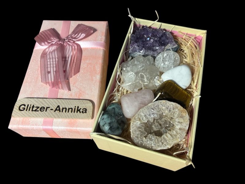 Mineralien Set Kinder Geschenk