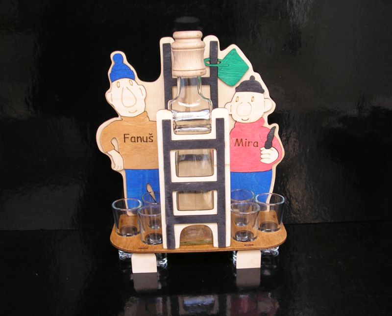 Geschenk für Maurer lustige Flaschen