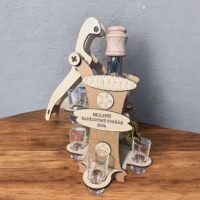 Geschenk zum 50. Geburtstag für Männer Flasche mit Zapfhahn witzig