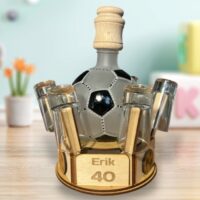 Witzige Fußballgeschenke Flasche Ball