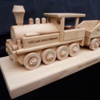 Lokführer Geschenk personalisiert Holz