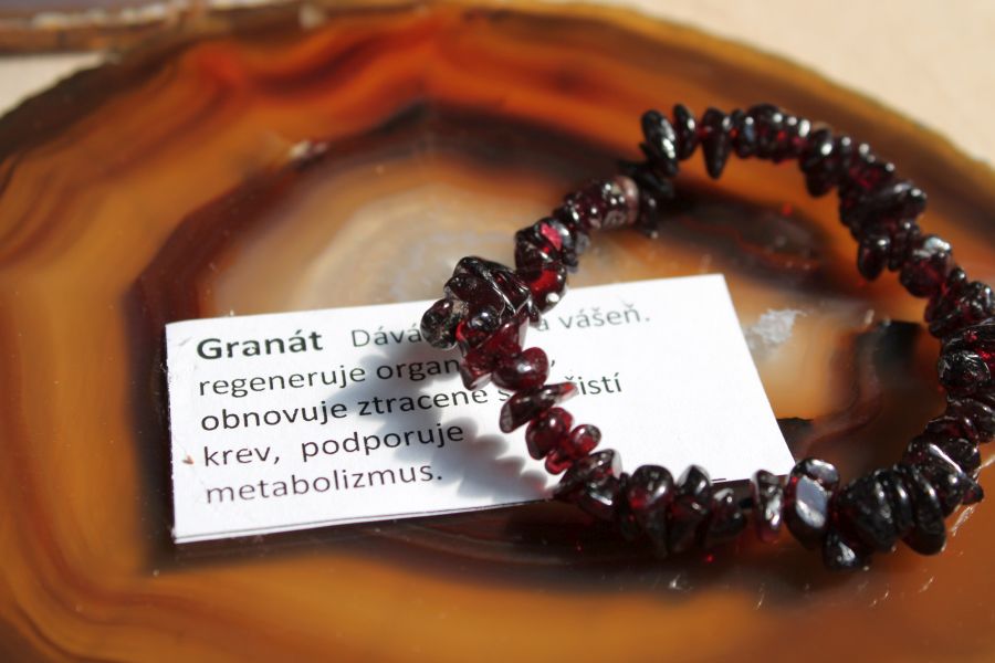 Náramek hematit minerál krystal