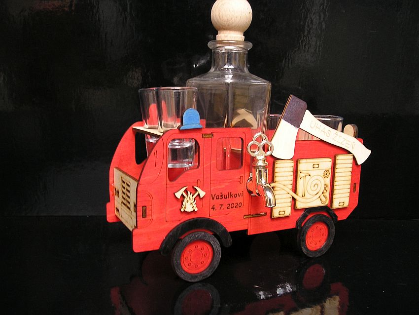 Geschenke für Feuerwehrleute, Feuerwehrmann Flasche