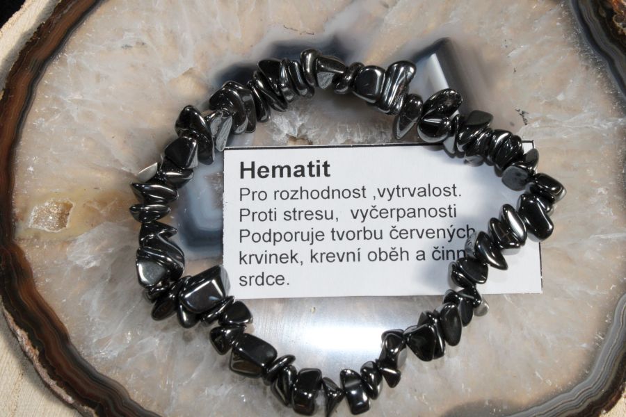 Náramek japis minerál křišťál