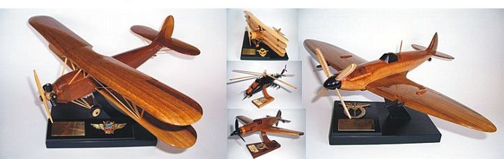 Holz Flugzeug ModellE