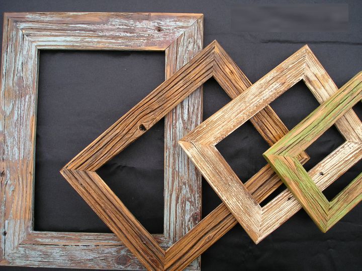 Rustikaler Holz Bilderrahmen