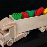 Holzspielzeug LKW