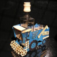 Mähdrescher-Flasche zum Geburtstag