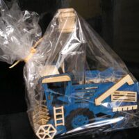 Geschenk für Mähdrescherfahrer, Mähdrescher-Flasche