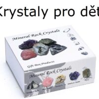 Set – verschiedene echte Kristalle für Kinder