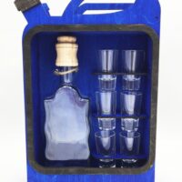 Deko-Flasche in Form eines Kanisters