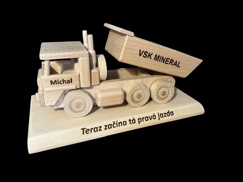 Bauarbeiter LKW Geschenk