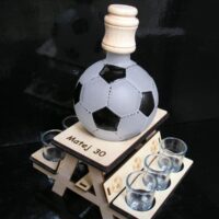 Geschenk für Fußballer Ball Fußball Flasche für Trainer