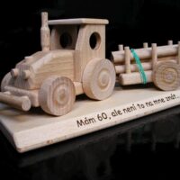 Traktor Holzgeschenke zum Geburtstag Landwirt