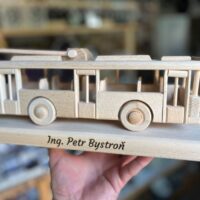 Trolleybus-Modelle O-bus Geschenke für Fahrer