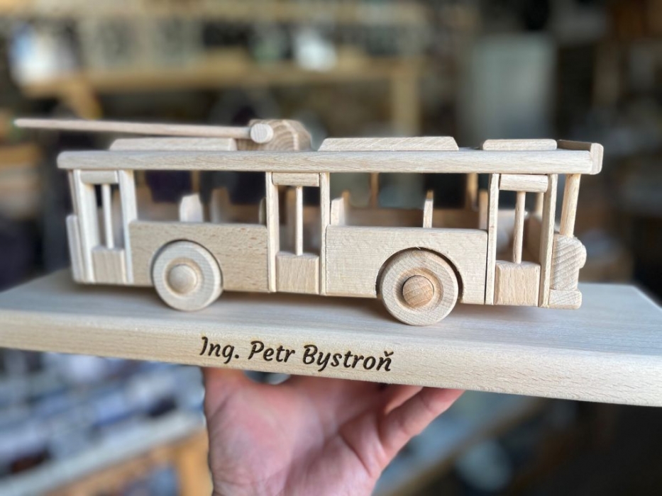 Trolleybus-Modelle O-bus Geschenke für Fahrer