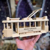 Holzmodell Straßenbahn Spielzeug