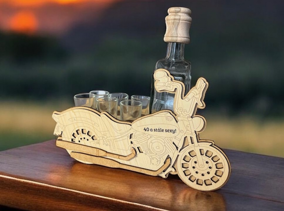 Motorradfahrer Geschenk Chopper