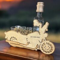 Motorradgeschenk 40 Flasche