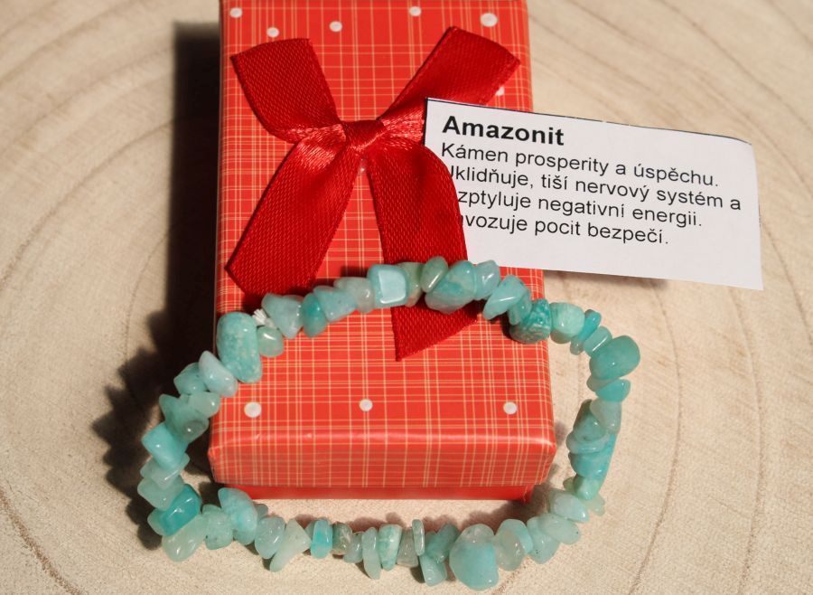 Amazonit Armband aus Naturstein
