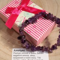Amethyst Armband aus Naturstein