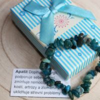 Apatit Armband aus Mineralstein