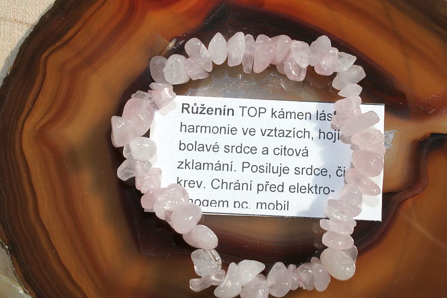 Náramek turmalin krystal minerál